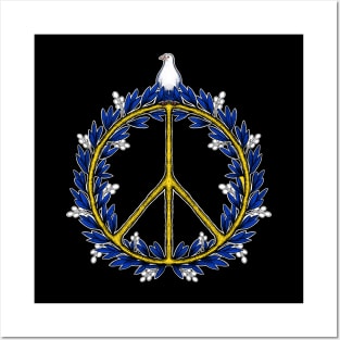 Peace symbol Posters and Art